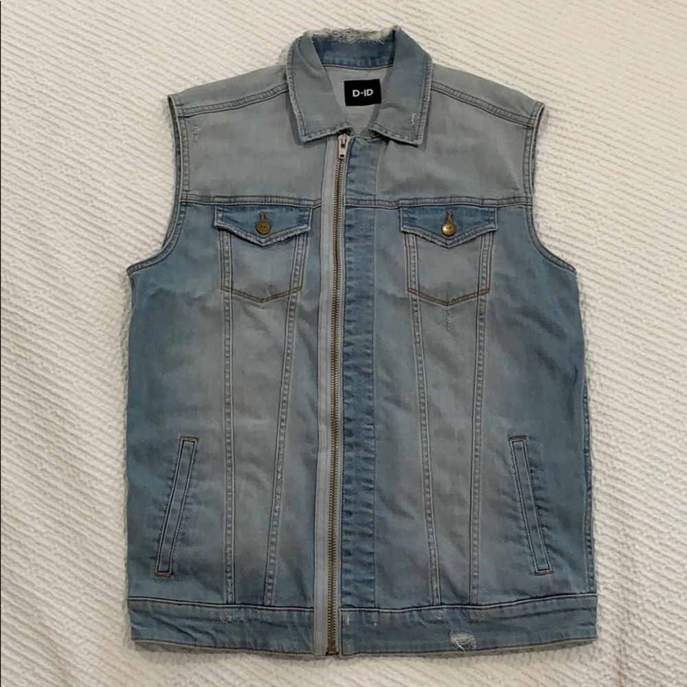 D-ID Oversized denim vest